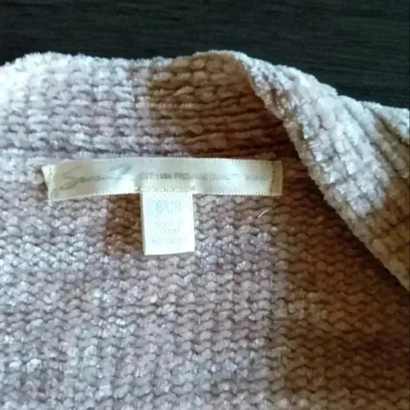 Seven7 For All Mankind Sweater Jacket Chenille - Picture 3 of 3